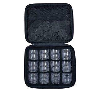 Coin Storage Organizer Box Collection Gaskets Padded Case 107 Cases